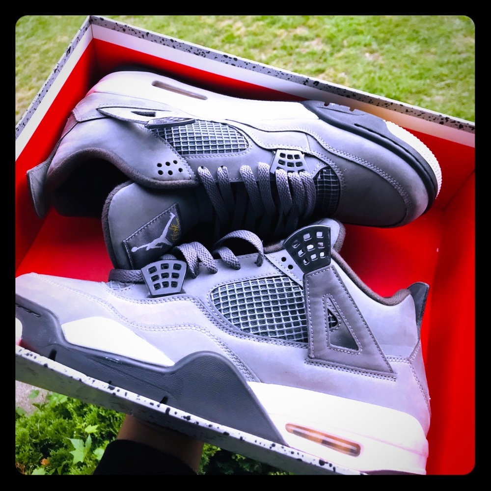 Jordans 4s cool grey